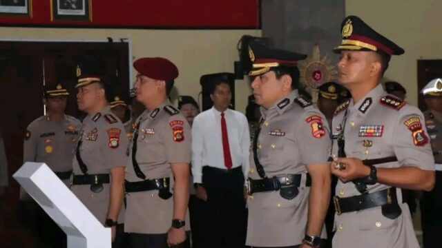 Kapolda Bali, Irjen Pol. Pasma Royce pimpin sertijab Kabid Labfor dan Kapolresta Denpasar