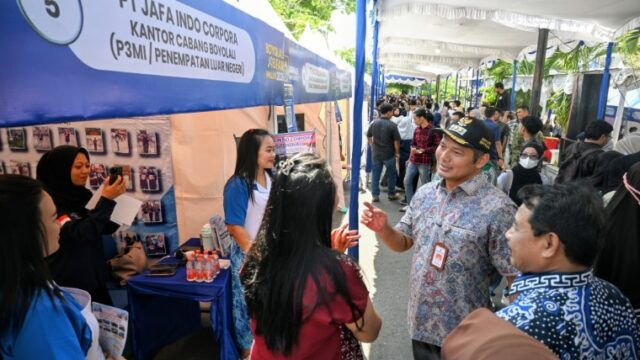 Bupati Boyolali, Agus Irawan resmi membuka Boyolali Job Fair Inklusi 2026