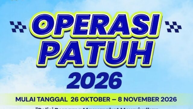 Korlantas Polri menggelar Operasi Patuh 2026 Serentak