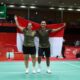 Atlet bulu tangkis Indonesia, Leani Ratri Oktila dan Hikmat Ramdani pada Asian Para Games 2026.