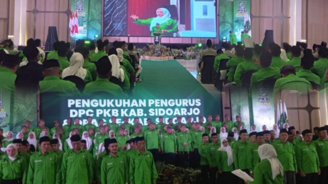 DPC PKB Sidoarjo dan 18 DPAC Dikukuhkan