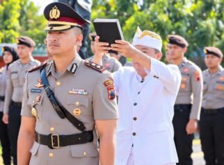 Pelantikan AKBP I Putu Bagus Krisna Purnama