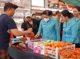 Pasar Rakyat TP PKK Provinsi Bali bertajuk “Berbelanja dan Berbagi”