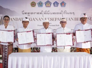 Kesepakatan Bersama Penyelenggaraan dan Implementasi Kerthi Bhumi Satwika