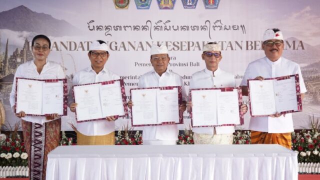 Kesepakatan Bersama Penyelenggaraan dan Implementasi Kerthi Bhumi Satwika