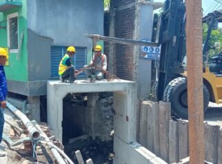 Pembangunan Rumah Pompa Banjarpoh 1
