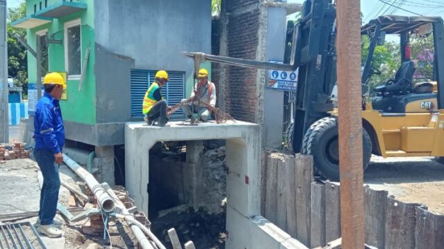 Pembangunan Rumah Pompa Banjarpoh 1