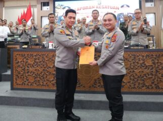 Resmi Berganti, Polda Bali Gelar Laporan Kesatuan dan Penyerahan Memori Sertijab Kapolda