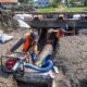 KAI Daop 9 Jember, hadapi musim hujan dengan meningkatkan infrastruktur drainase di dua titik jalur