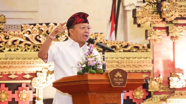 Gubernur Bali, I Wayan Koster saat membuka The 2nd ITMW 2026
