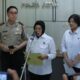 Dirres PPA dan PPO Polda Jatim, Kombes Pol Ganis Setyaningrum didampingi Kabid Humas Polda Jatim, Kombes Pol Jules Abraham Abast
