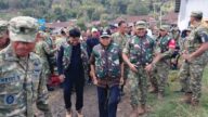Gubernur Bali bersama Pangdam IX/Udayana dan Bupati Bangli, meninjau langsung kondisi Danau Batur