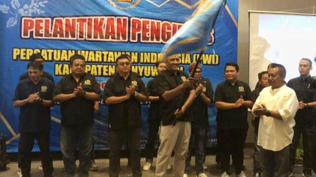 Hariyadi dari media Kabarrakyat.id terpilih sebagai Ketua PWI Kabupaten Banyuwangi
