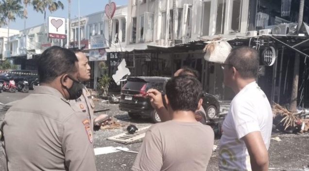 Polisi Selidiki Sebab Ledakan Hebat di Ruko San Antonio Pakuwon City Surabaya