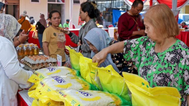 Jaga Stabilitas Pasokan dan Harga Pangan,Pemkot Surabaya Gelar GPM Serentak di Wonokromo