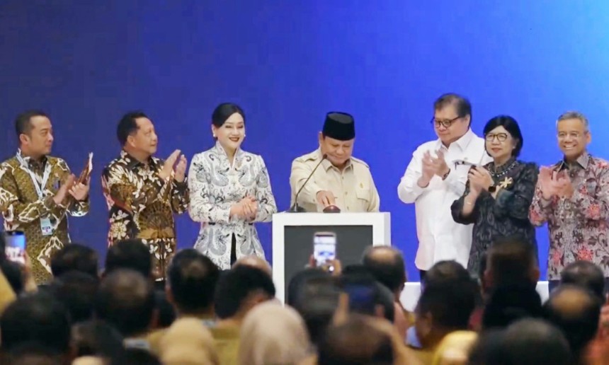 Presiden RI, Prabowo Subianto meresmikan pembentukan Dewan Nasional Kesejahteraan Keuangan