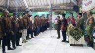 Kepala Desa (Kades) Sidokerto, Subagyo mengukuhkan 50 pengurus RT/RW