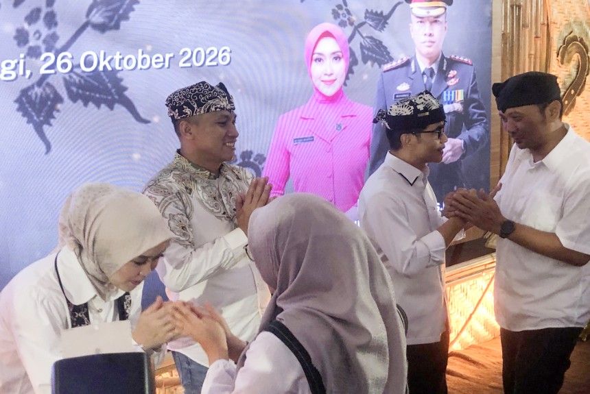 Acara pisah sambut Kapolresta Banyuwangi