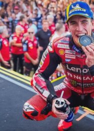 Marc Marquez berhasil menjuarahi Sprint MotoGP Mandalika Indonesia