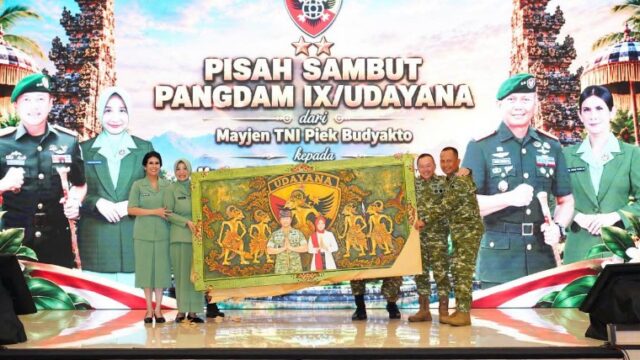 Mayjen TNI Made Putra Lanjutkan Estafet Kepemimpinan Mayjen TNI Piek Budyakto
