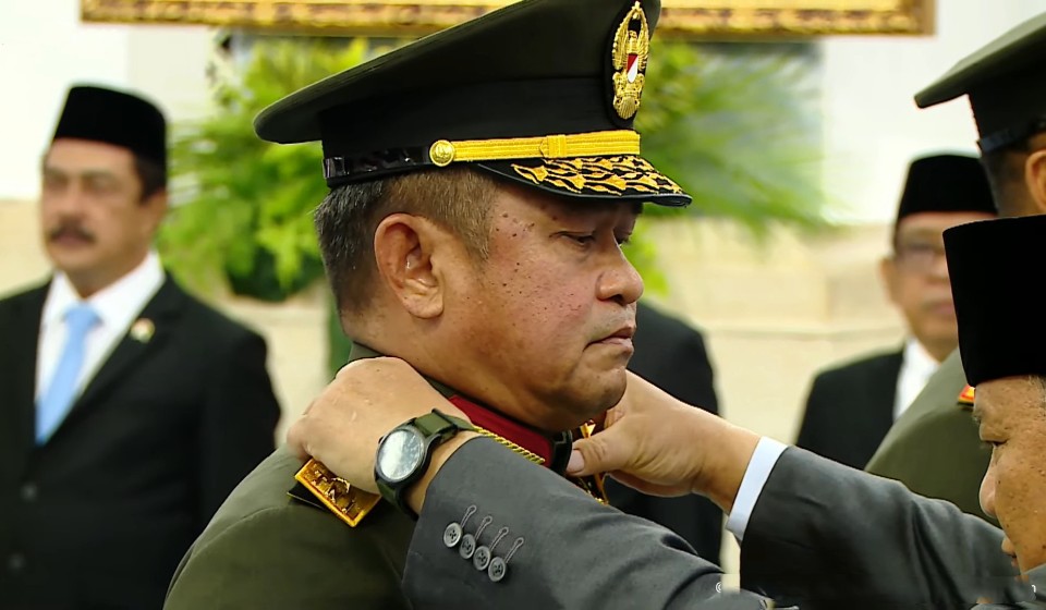 Presiden Prabowo Lantik Jenderal Maruli Jadi Wakil Panglima TNI