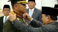 Presiden Prabowo Lantik Jenderal TNI Tandyo Budi sebagai KSAD