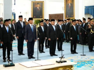 Presiden Prabowo Lantik Menteri dan Wamen