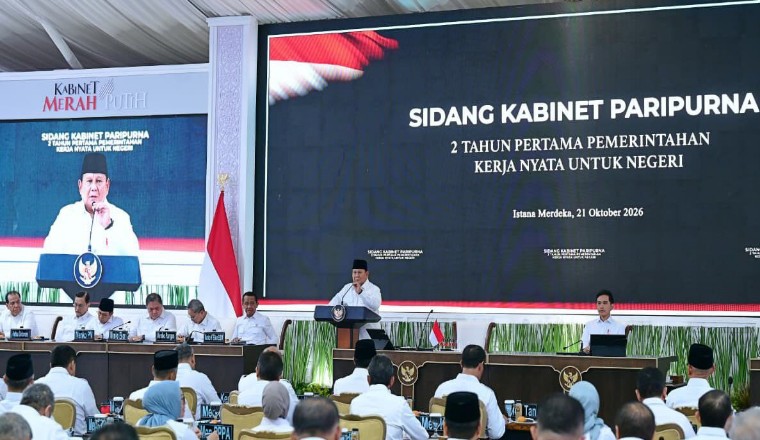 Presiden Prabowo Pimpin Sidang Kabinet Paripurna