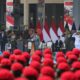 Presiden Prabowo Pimpin Upacara HUT ke-81 TNI