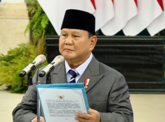 Presiden Prabowo Resmi Lantik Kepala BNPB serta Kepala dan Wakil BPGMN
