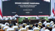 Presiden Prabowo Subianto memimpin Sidang Kabinet Paripurna (SKP) Dua Tahun Pertama Pemerintahan Kerja Nyata untuk Negeri