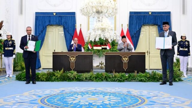 Presiden Prabowo dan Presiden El-Sisi Hasilkan Empat Kerja Sama Strategis
