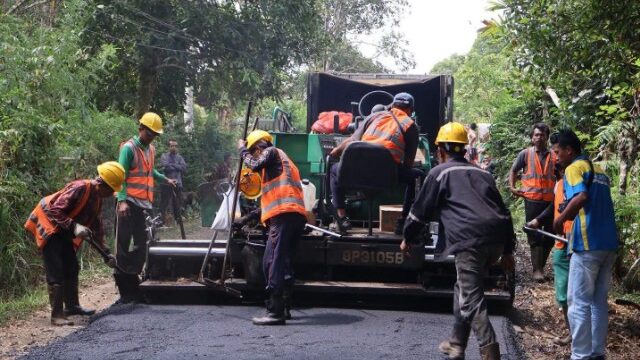 Rehabilitasi Jalan Dencarik-Munduk