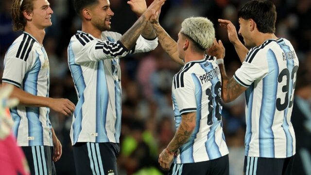 Tanpa Messi, Argentina Bantai Bolivia dengan Pesta Empat Gol