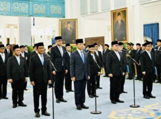 Sejumlah Menteri yang dilantik Presiden Prabowo Subianto