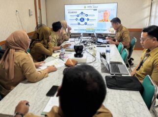 Sosialisasi secara daring terkait Inovasi Padhang