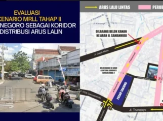 Uji coba Rekayasa Lalu Lintas (MRLL) di kawasan perkotaan Jember