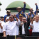 Wakil Ketua DPR RI Sufmi Dasco Ahmad di dampingi Wakil Ketua DPR RI Saan Mustopa dan Cucun Ahmad Syamsurijal