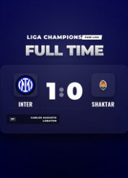 Hasil Liga Champions Inter Amankan Kemenangan 1-0 atas Shaktar