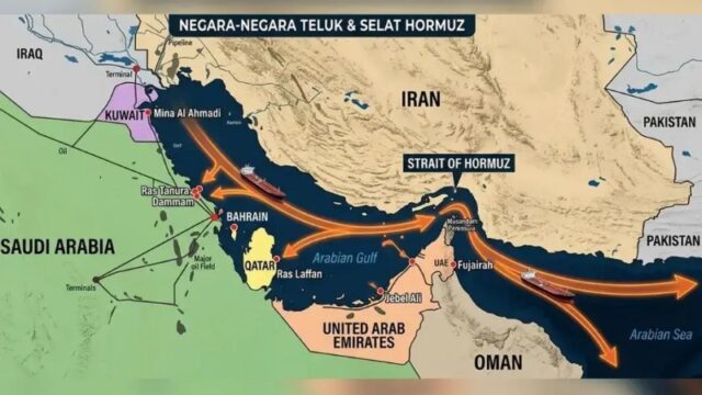 Peta Selat Hormuz