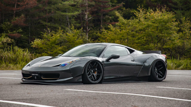 LB-Works Ferrari 458 Terinspirasi Mobil GT dan Pesawat Jet Tempur