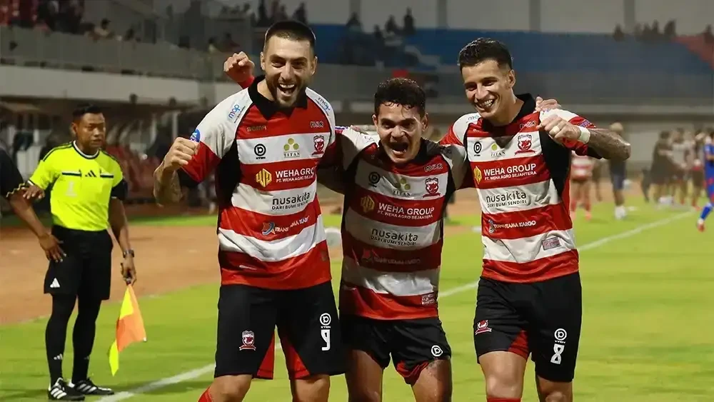 Madura United Jamu Bhayangkara FC Sape Kerrab Tak Gentar meski Rekor Pertemuan Buruk