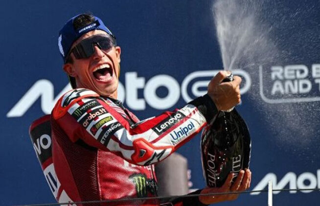 Marc Marquez Rebut Puncak Klasemen Usai Menang Sprint Race MotoGP Australia
