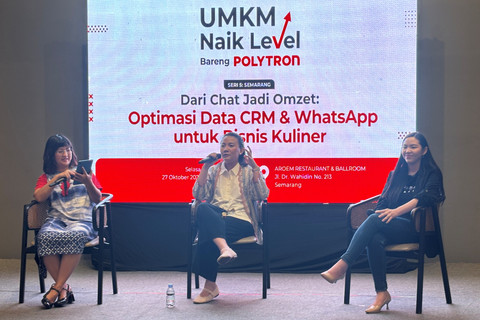 Polytron Gelar Talkshow di Semarang, Dorong UMKM Naik Level
